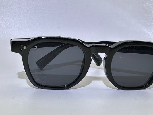 TUTONE Chunky Black SUNGLASSES