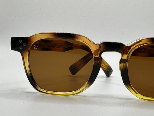 TUTONE Chunky Tortoise schell SUNGLASSES