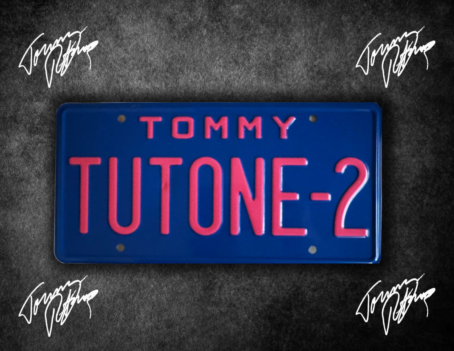 TUTONE 2 License Plate