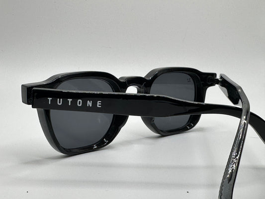 TUTONE Chunky Black SUNGLASSES