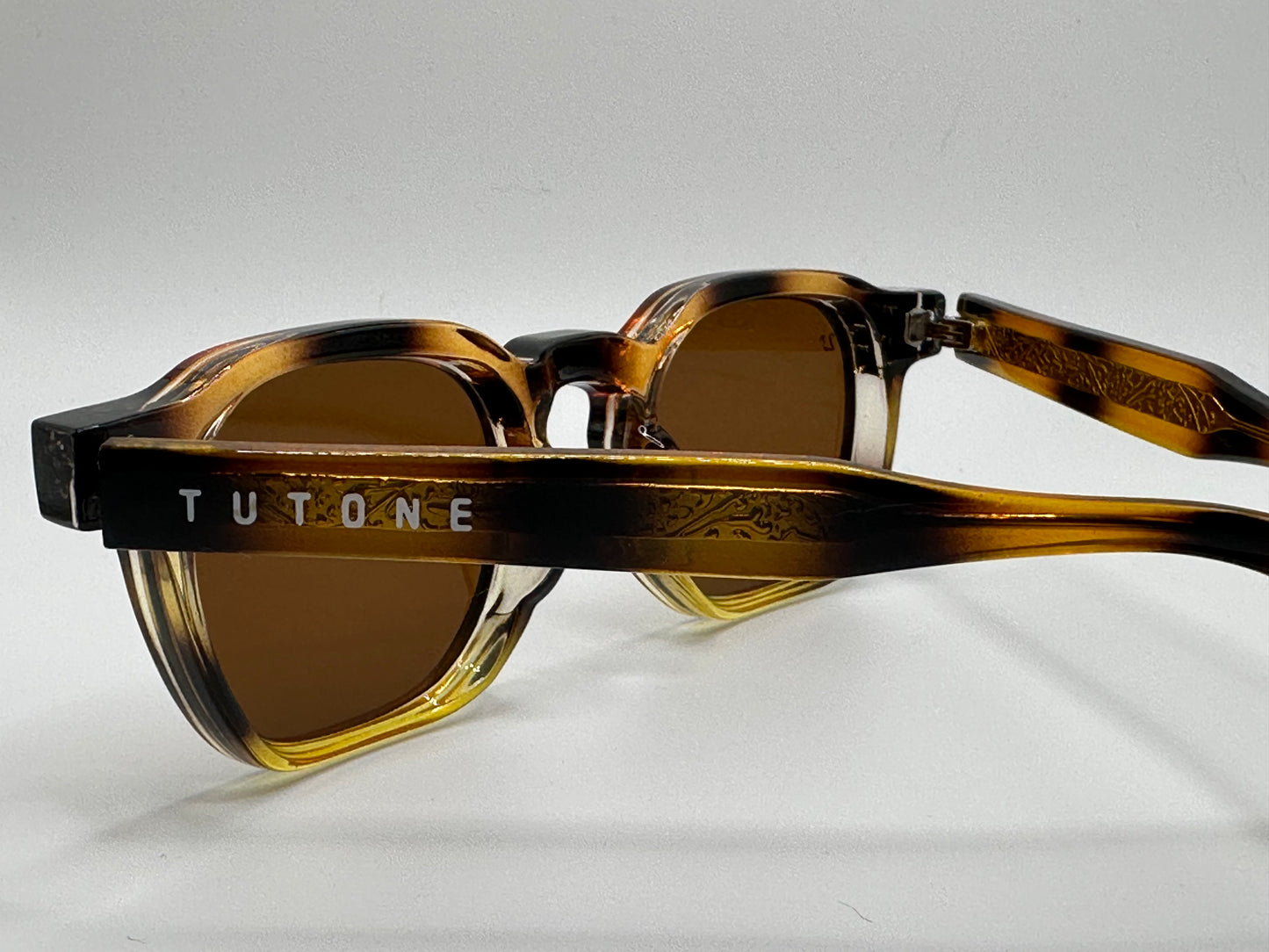 TUTONE Chunky Tortoise schell SUNGLASSES