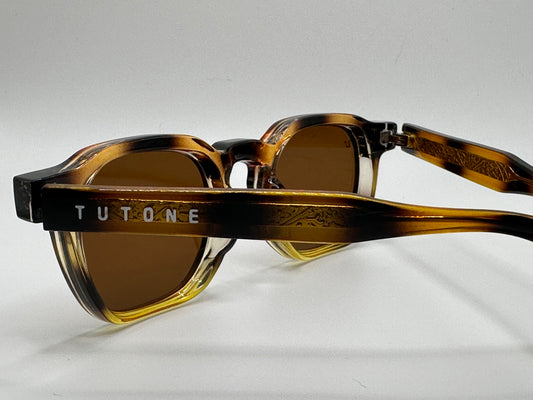 TUTONE Chunky Tortoise schell SUNGLASSES