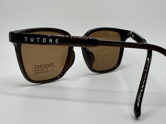 TUTONE Standard Dark Brown SUNGLASSES
