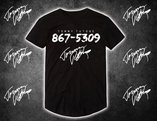 Tommy Tutone "Signature Series" Black T-Shirt