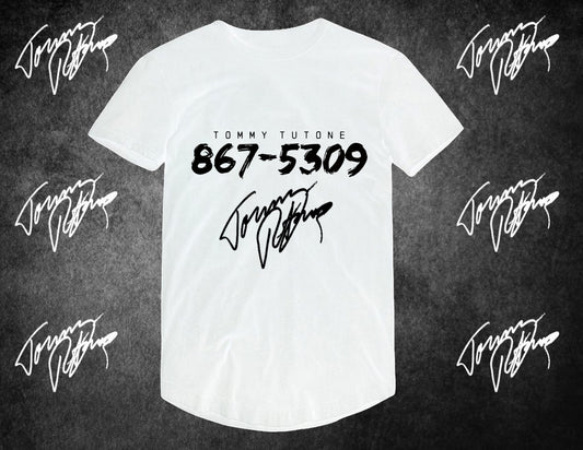 Tommy Tutone "Signature Series" Wht T-Shirt