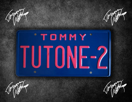 TUTONE 2 License Plate